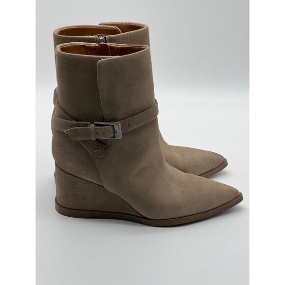 Sarto Franco Sarto Womens Emina Buckle Pointed Toe Ankle Boots Shoes Size 5 US - Picture 2 of 9